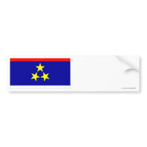 Vojvodina Flag bumper stickers