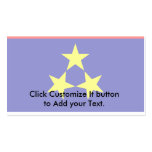 Vojvodina, Serbia flag Business Card