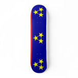 Vojvodina, Serbia flag Skateboard