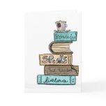 vol25- knowledge speaks greeting card