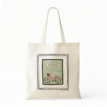 vol25- life is like riding a bicyle canvas bags
