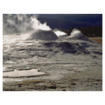 Volcanic land, Upper Geyser Basin, Yellowstone Nat flyers