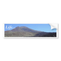 Volcanic Mountain bumper stickers