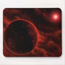Volcanic Planet mousepads by Volcanokitten Volcanic Planet mousepads