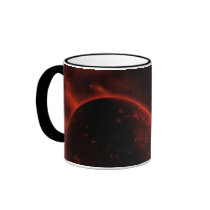Volcanic Planet mugs by Volcanokitten Volcanic Planet mugs