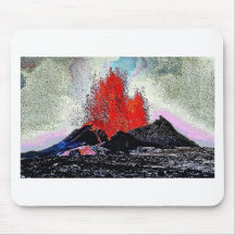Volcano 7 enamel mouse pad
