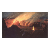 Volcano, ca. 1880s Hawaii Business Card Template