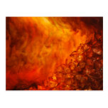 "Volcano" collection original Lyrical Abstraction Postcards