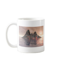 Volcano Island Coffee Mugs