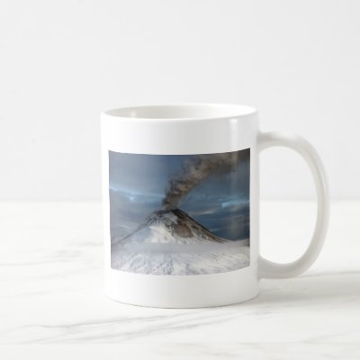 Volcano Mug by cooldudeproducts