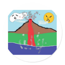 VOLCANO TRIP stickers