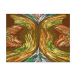 Volcano works:  River in Golden Flames Post Card