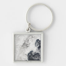 Volcanoes in central Kamchatka Peninsula Key Chain