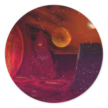 Volcanoes on Mars stickers by toots1 Volcanoes on Mars stickers