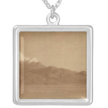 Volcanos from Mexico City Pendant