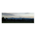 Volcanos seen from Shell, Ecuador, mini bookmarks business cards