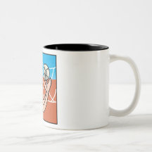 Volley Ball girl Mugs