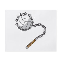 volley ball spikes mace graphic flyer design