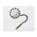volley ball spikes mace graphic flyers