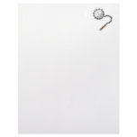 volley ball spikes mace graphic letterhead template
