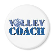 Volley Coach magnets by bbdesignsco Volley Coach magnets