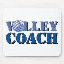 Volley Coach mousepads by bbdesignsco Volley Coach mousepads