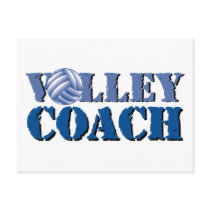 Volley Coach postcards by bbdesignsco Volley Coach postcards