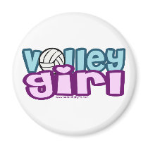 Volley Girl Magnet