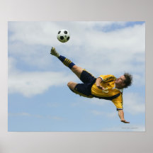 Volley kick 2 print