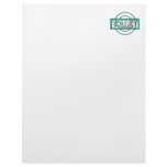 volley logo green custom letterhead