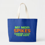 VolleyBaby My Mom Spikes Tote Bag