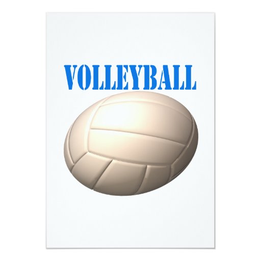 volleyball 4 card zazzle volleyball cards
