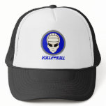 Volleyball Alien Trucker Hats