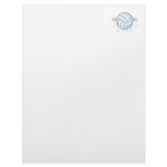 volleyball and net graphic letterhead template