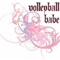 Volleyball Babe photo sculptures