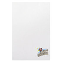 Volleyball Ball & Net Stationery Paper