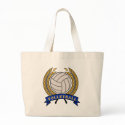 Volleyball Beach and Tote Bags by pacificsportsgifts Volleyball Beach and Tote Bags