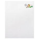 Volleyball boy dive letterhead design