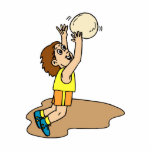Volleyball Boy Fun Photo Cut Outs
