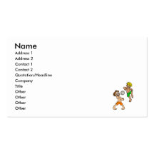 Volleyball Boys Business Cards
