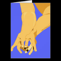 Volleyball bump cards