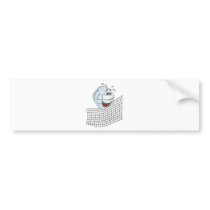 Volleyball Cartoon bumper stickers