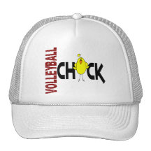 Volleyball Chick 1 Trucker Hats