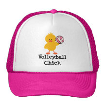 Volleyball Chick Hat