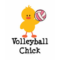 Volleyball Chick Hoodie t-shirts