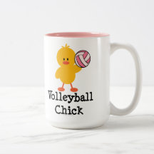 Volleyball Chick Mug