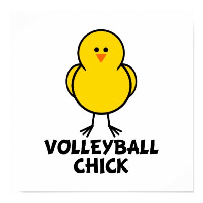Volleyball Chick Posters by chicktshirts8