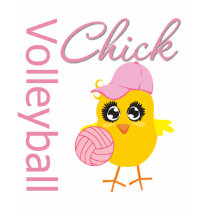 Volleyball Chick T Shirt