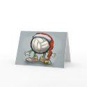 Volleyball Christmas cards by FunGraphix Volleyball Christmas cards