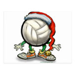 Volleyball Christmas Post Cards
